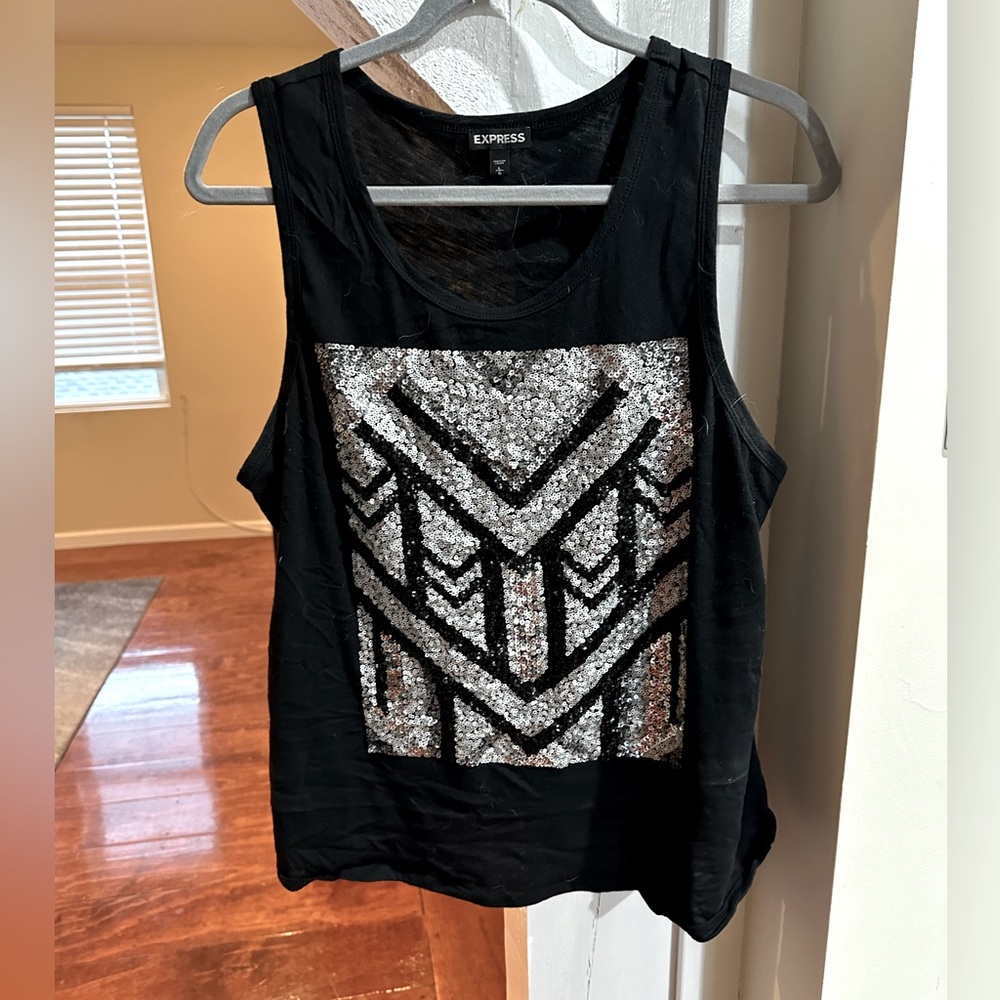 Sequin Tank